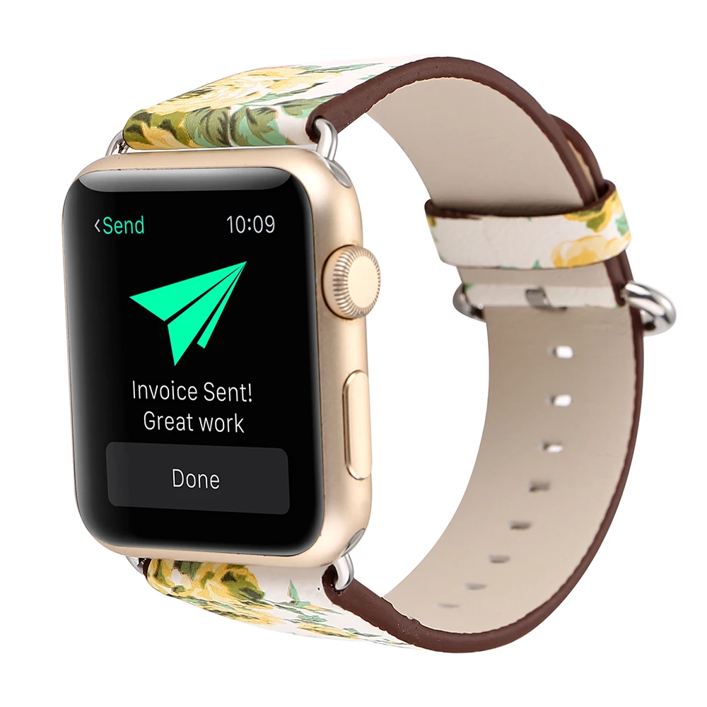 Ремешок из мягкой искусственной кожи для Apple IWatch 38 мм/42 мм пасторальный/Сельский