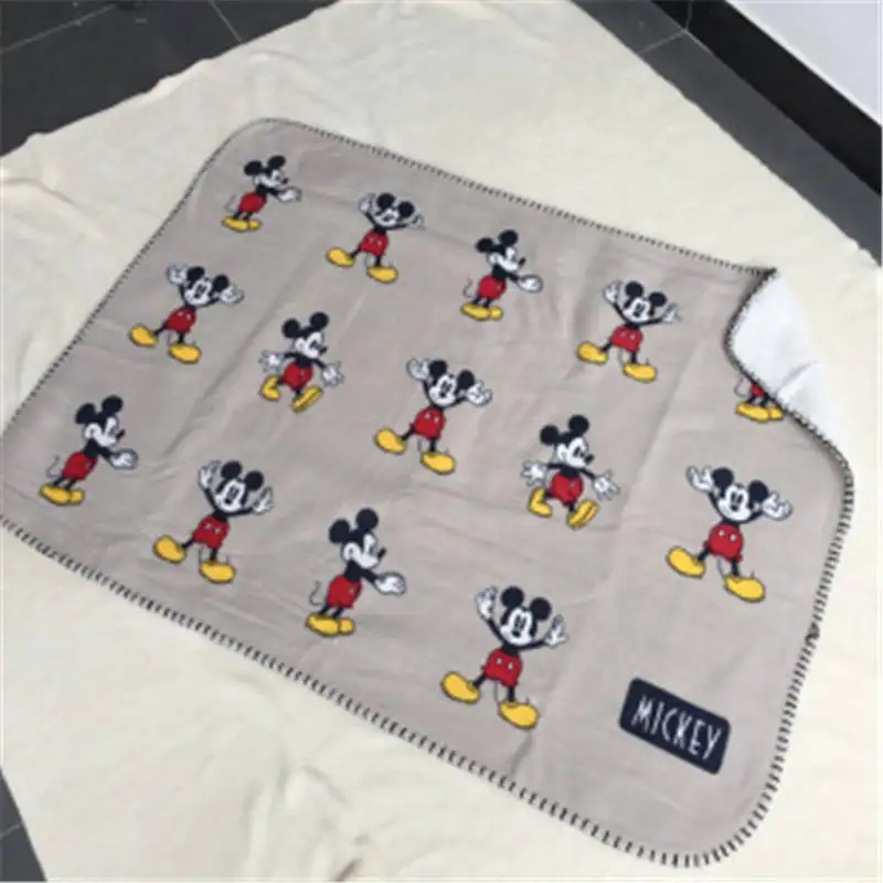 Mickey В году, новое всесезонное плотное супер мягкое флисовое детское одеяло с облаками для мальчиков и девочек коврик подарок 70x100 - Цвет: Mickey