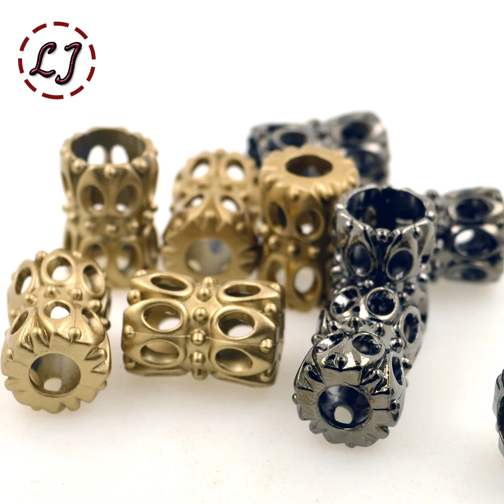 10 шт./лот Высококачественная золотистая черная декоративная заглушка шнура