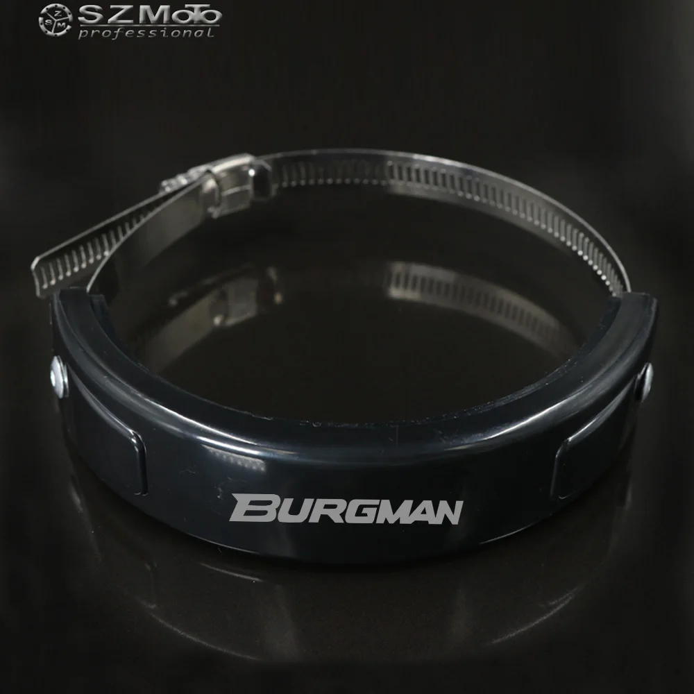 Для SUZUKI AN 250 400 Круглый Овальный глушитель burgamn AN250 защита выхлопной трубы