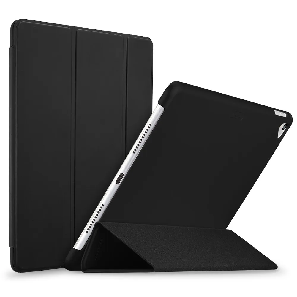 ESR Чехол для iPad Air 2 прорезиненная задняя крышка для iPad Air 2 ультратонкий светильник устойчивый к царапинам чехол для Apple iPad Air 2 - Цвет: Black
