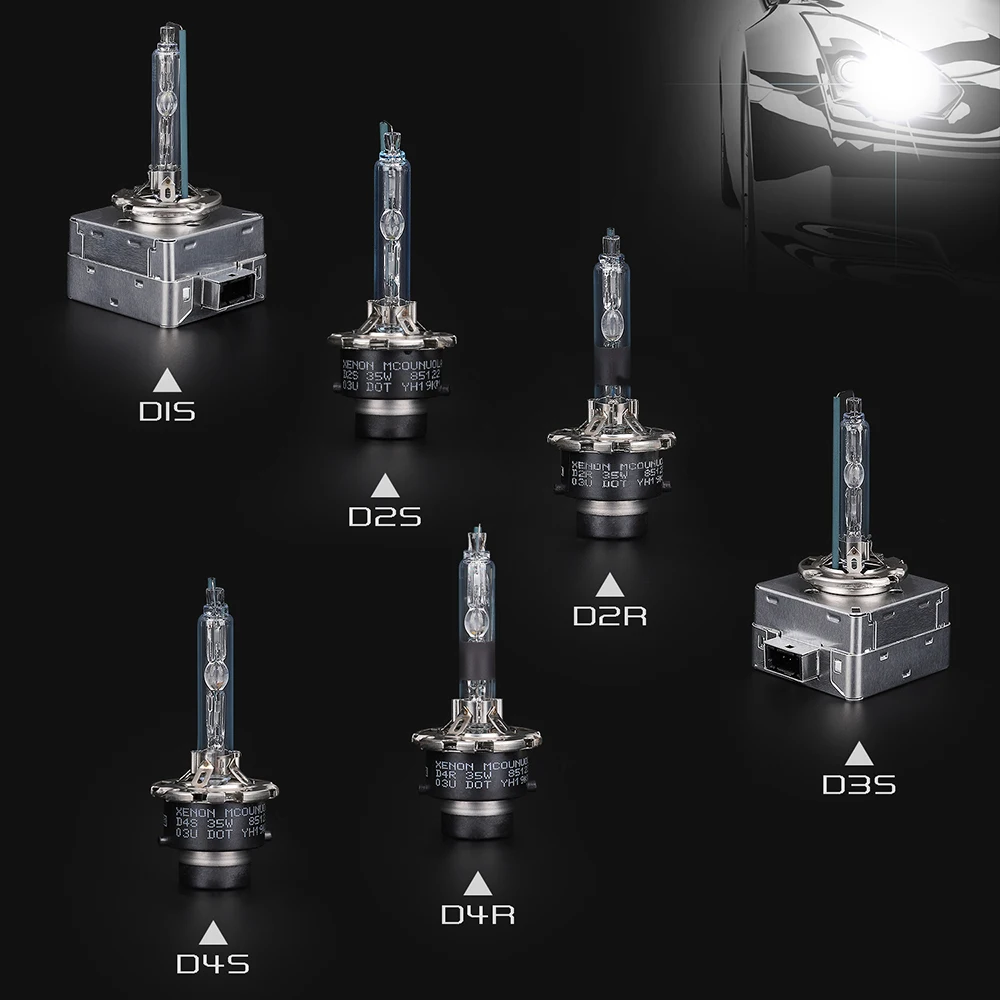 2 шт. автомобильные ксеноновые лампы D1S D2S D2R D3S D4S Ultinon HID 4300K 5500K|Лампы для