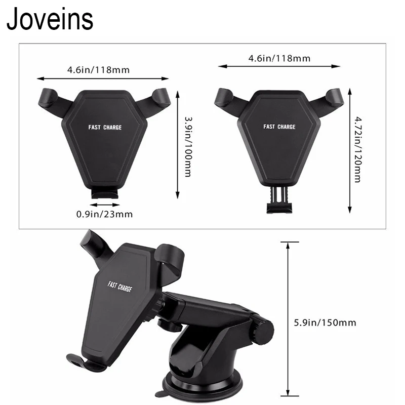Автомобильный держатель для телефона на лобовое стекло jovein высокотехнологичный