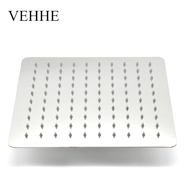 VEHHE 10 дюймов квадратная Ванна Потолочный Душ из нержавеющей стали большой дождь