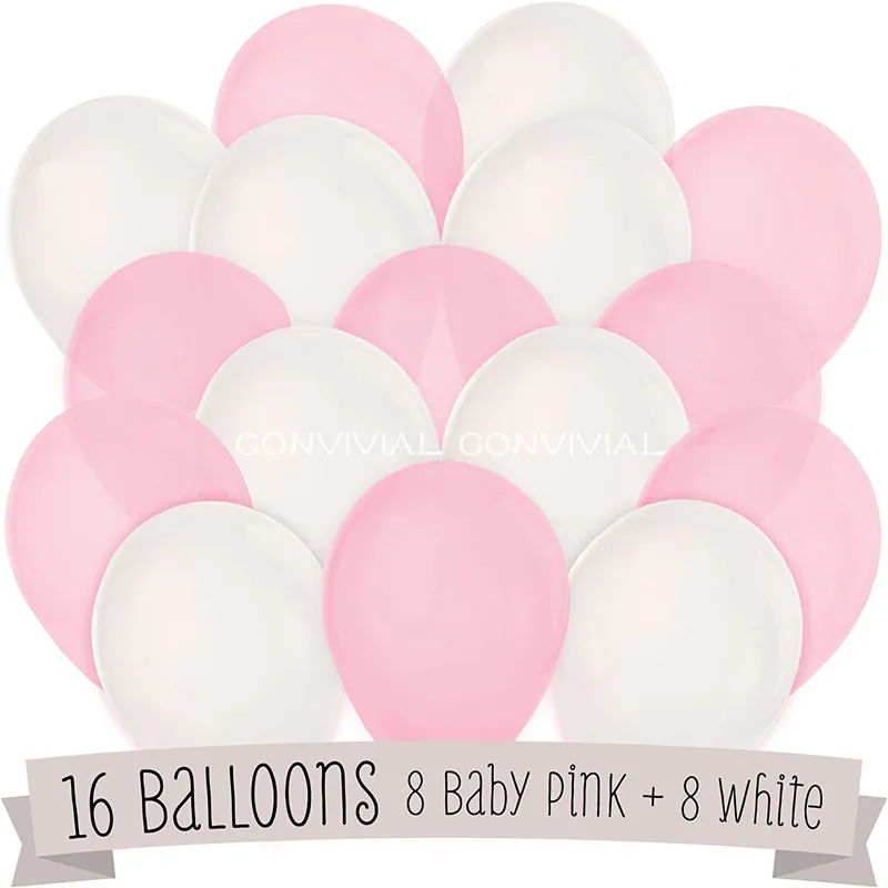 17 шт. 1 Year Old Фольга на день рождения воздушные шары Baby Shower вечерние украшения для