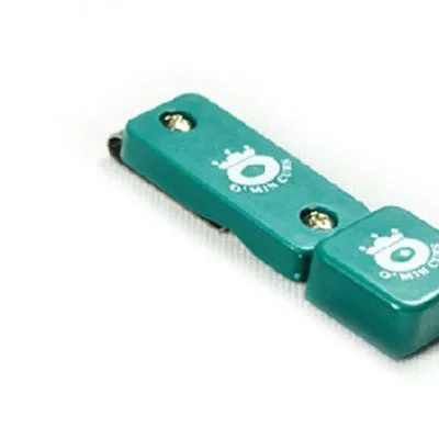 green 1 шт. портативный снукер кий Бильярдные Инструменты держатель Бильярд Пул Магнитная меловая коробка бильярдный мел клип-кейс - Цвет: green