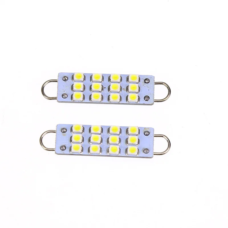 2 шт. 12 SMD 44 мм белый гирлянда с жесткой петлей 1 73 &quotсветодиодный светильник 561 562 567