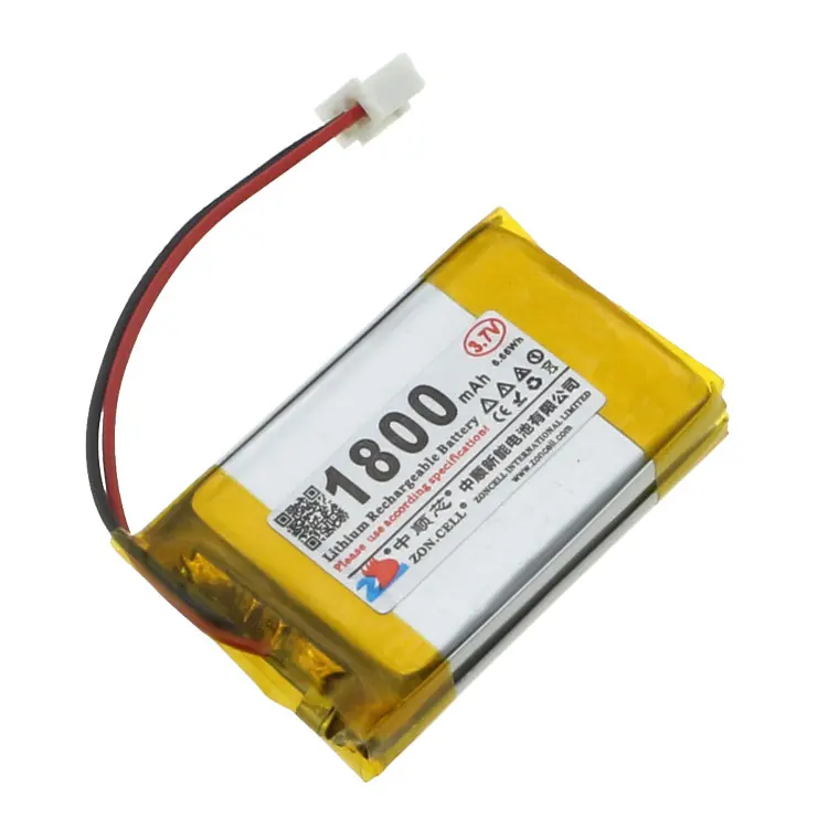 polymer lithium ion battery 3.7 V 1800 mAh 503048 x2P 103050 | Электроника