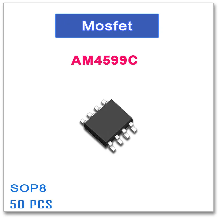 50PCS SOP8 AM4599C 4599 N-Channel High quality AM |