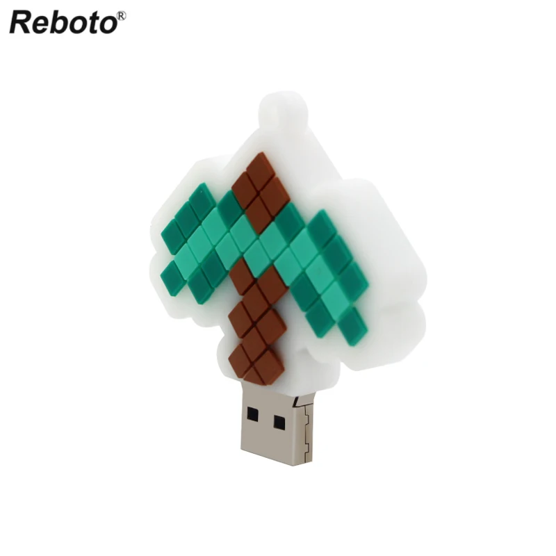 Reboto крутое зеленое модель меча флеш-накопитель usb2.0 флеш-накопитель 4 GB/8 GB/16 GB/32 GB/64 GB инновационный Флеш накопитель u-диск