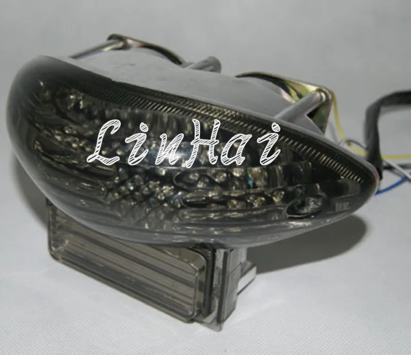 1 шт. светодиодный мотоцикл дымчатые линзы задних фонарей указателей повтора