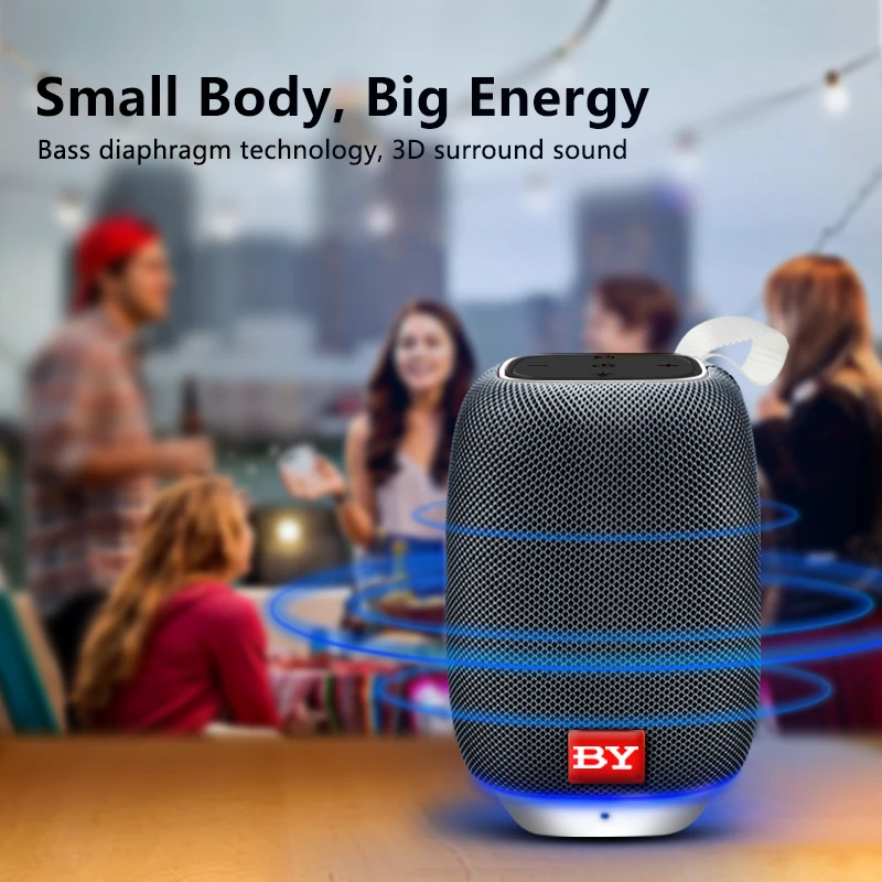 Портативный динамик водонепроницаемый Bluetooth динамик открытый велосипедный сабвуфер бас беспроводной динамик s мини Колонка коробка громкий динамик FM TF