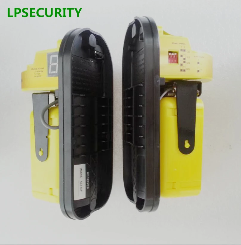 

LPSECURITY LED indicator Outdoor Wired Beam Detector Infrared, Waterproof for Home Alarm System, 2 infrared beams