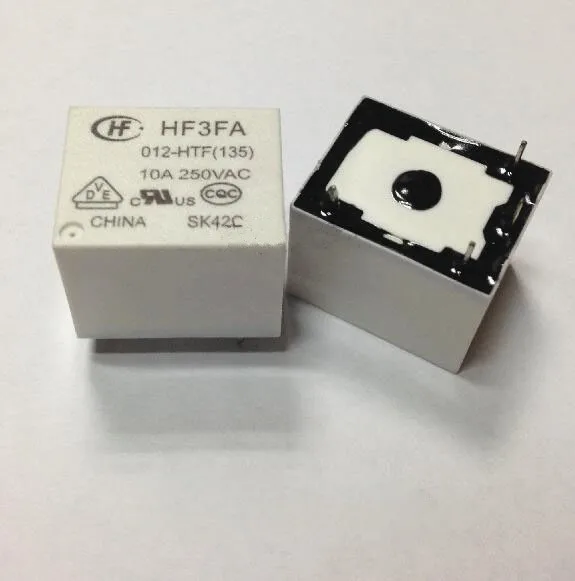 Реле HF3FA 012 HTF 4pin 12 в пост. Тока В 10 А 250 В|Реле| |