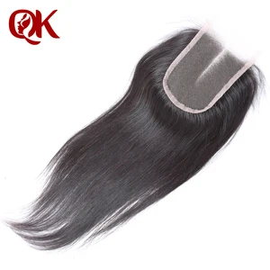 Волосы QueenKing, бразильские, прямые, шелковистые, без повреждений, 3,5x4 дюйма, французские волосы 10-18 дюймов, натуральный цвет