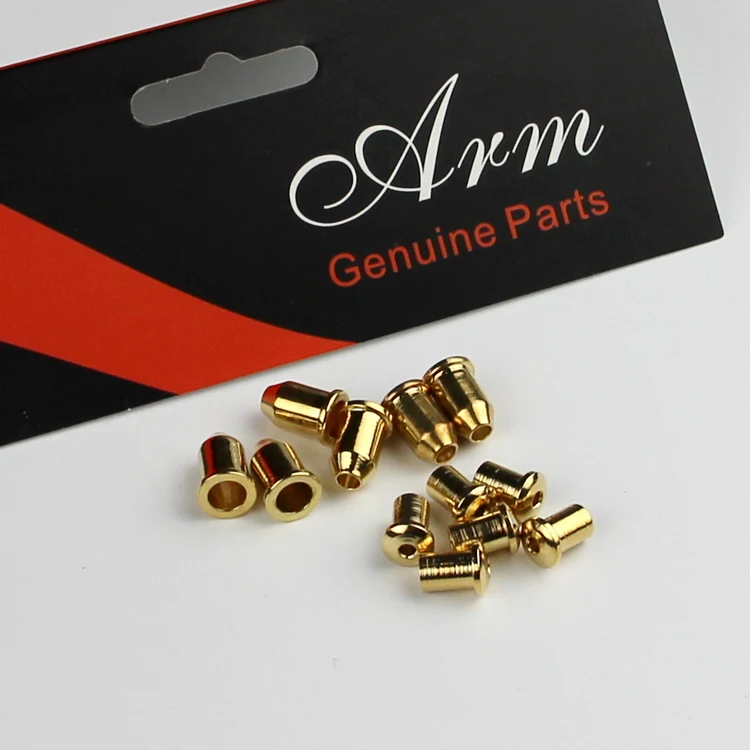

12pcs Electric guitar button golden harp body wear body wear body lacks