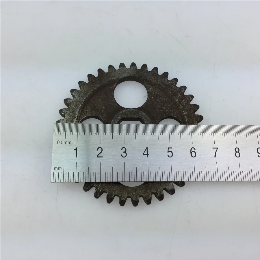 STARPAD Motorcycle oil pump gear 37 single-tooth large hole iron 1pcs Plastic | Автомобили и мотоциклы