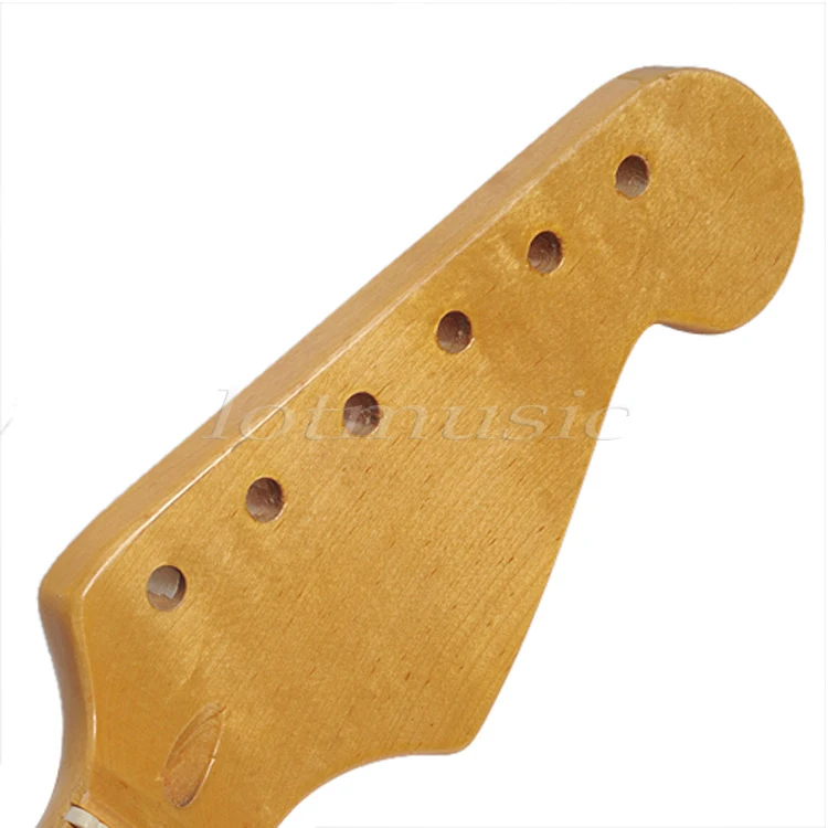 Новый клен шеи гриф 22 лада для Fender Strat Запчасти гитары|22 frets|maple neckreplacement neck |