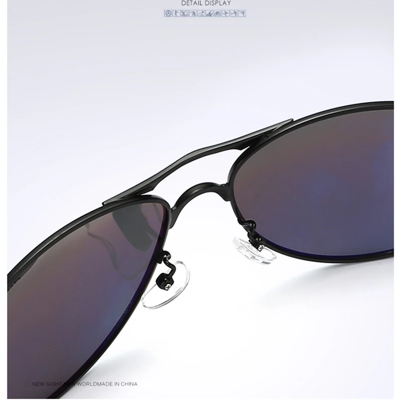 Mens Vintage Aluminum HD Polarized Sunglasses Classic Brand Pilot Sun glasses Coating Lens Driving Fishing Shades For Men/Wome | Аксессуары