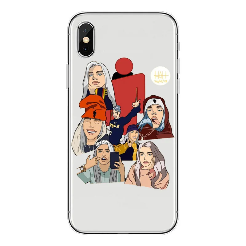 Billie Eilish когда вечерние Чехлы для iPhone X 10 XR XS MAX 5 5S SE 6 S 7 8 Plus мягкий силиконовый чехол