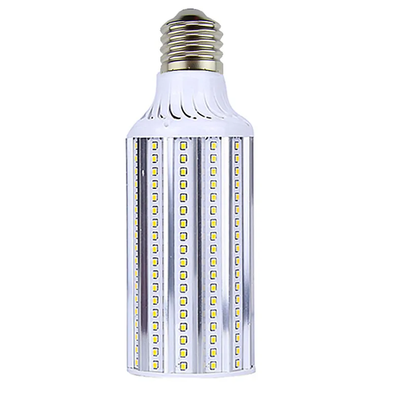 

1Pcs 80W LED Bulb Lamp 2835 SMD E27 E40 252 LEDs AC 110V/220V Warm/Cool White Corn Bulb Pendant Lighting 85-265V Aluminum Light