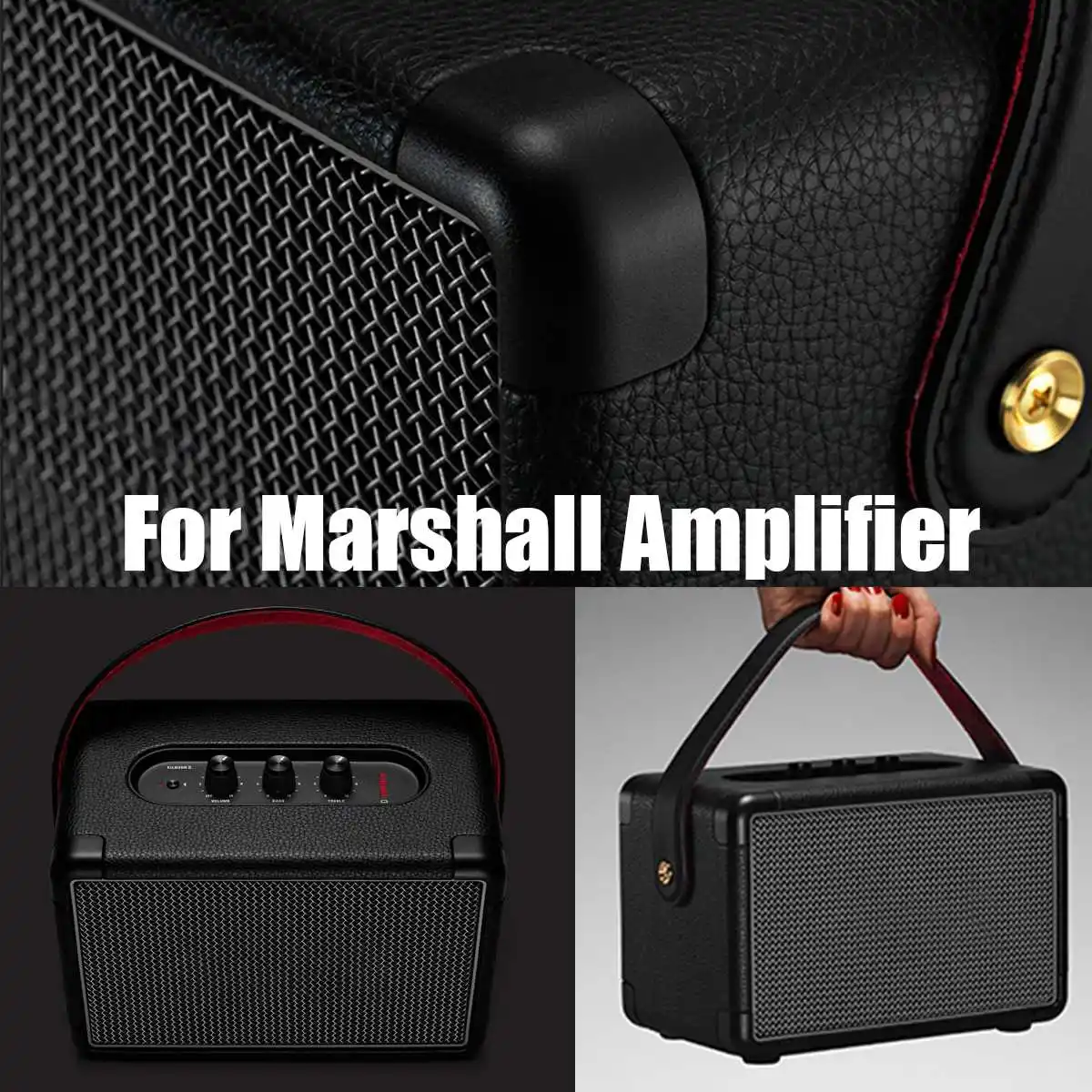 8 шт гитарный усилитель угловойой протектор для Marshall мг усилитель Черный гитарный усилитель Динамик шкаф спереди 4 xугол+ 4x задний угол