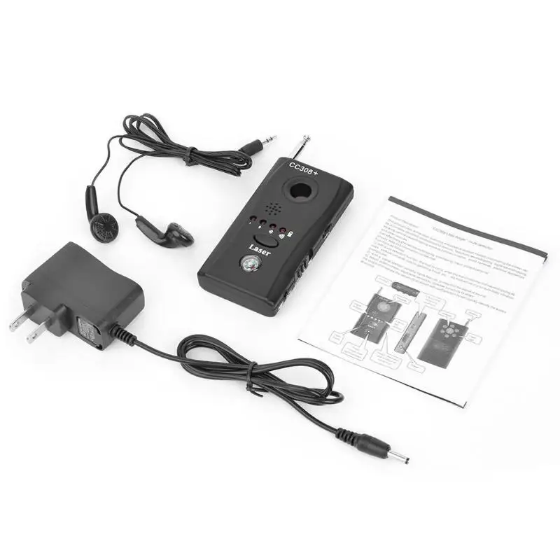 CC308+ US Plug Пинхол-доказательство камеры Eavesdropper защита конфиденциальности беспроводной сигнал детектор ошибки gps Finder трекер безопасности