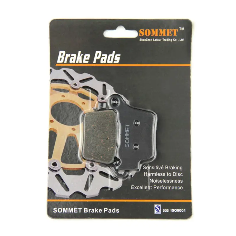 

SOMMET Motorcycle Rear Brake Pads Disks 1 pair for BMW G 450 X (08-11) G450X G450 X LT368