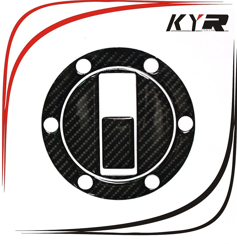 Kyrunning 3d углерода Волокно бак газа Кепки Pad наполнитель чехла Стикеры наклейки подходят Aprilia shiver 750 Триумф 07-14 ktm 990 - Цвет: TP-01