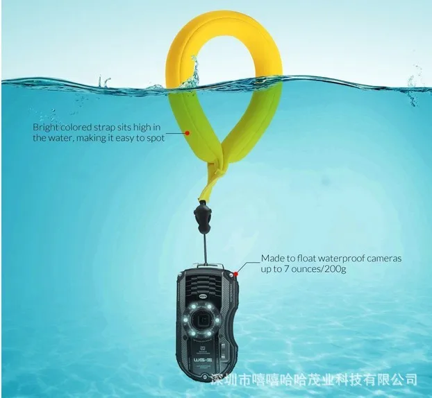 Ремешок GOLDFOX для Gopro Hero 4 3 плавающий ремешок из пены дайвинга Экшн камера Xiao mi Yi Sjcam
