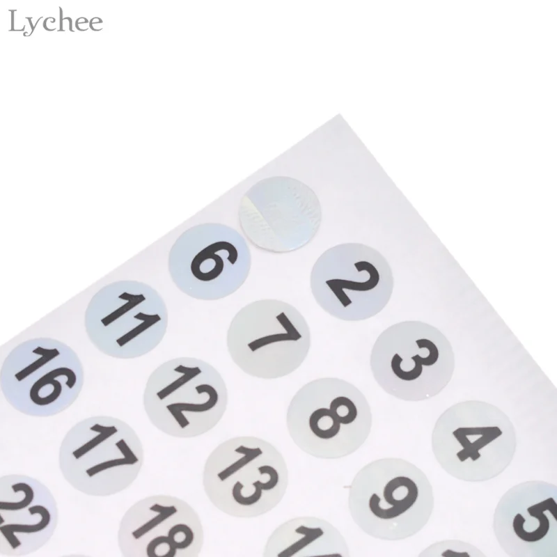 Lychee Life голографическая мерная лазерная бумага DIY водонепроницаемая