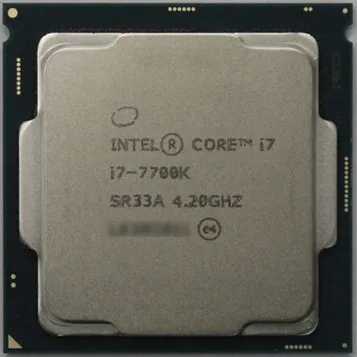Процессор Intel Core 7 серии I7 7700K i7 процессор LGA 1151 land 14 нанометров четырехъядерный