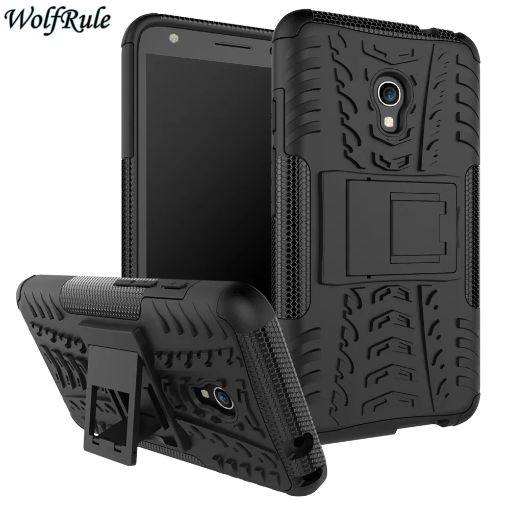 

WolfRule Case For Alcatel Pixi 4 Cover Shockproof Rubber +Plastic Cover For Alcatel One Touch Pixi 4(4G)OT5045X/5045D/5045Y Case