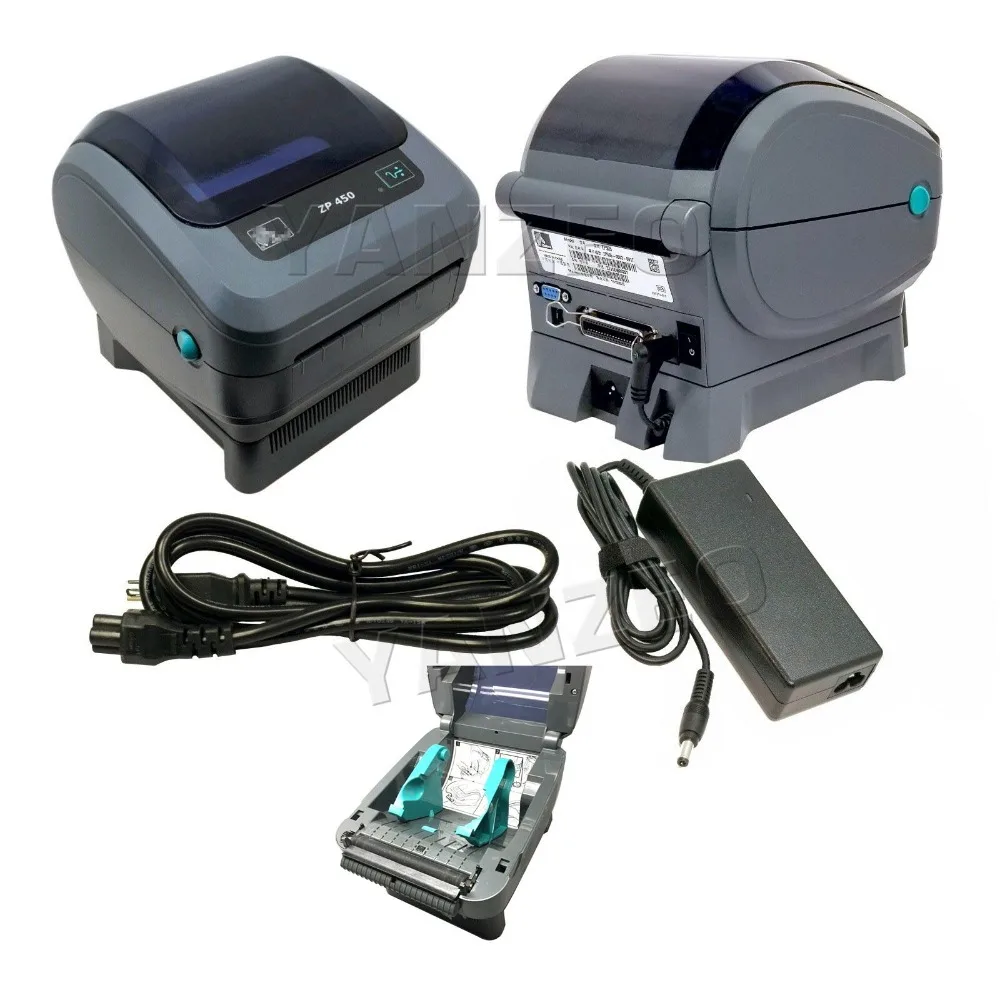 ZP450-0201-0000A For Zebra ZP450 Thermal Label Barcode Printer 250 Labels Free Remote Tech Support | Компьютеры и офис