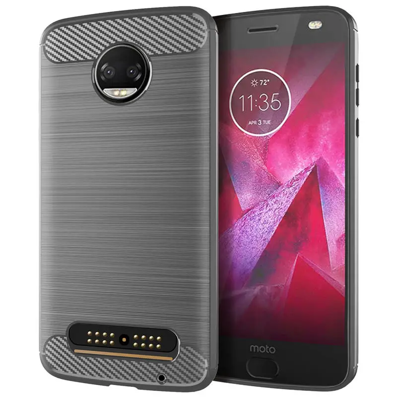 Чехол для Motorola Moto Z2 Force чехол силиконовая задняя крышка телефона XT1789 Z 2 | Мобильные