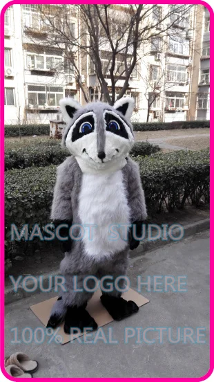 Костюм талисман Рики енот маскарадный костюм тематический карнавальный mascotte