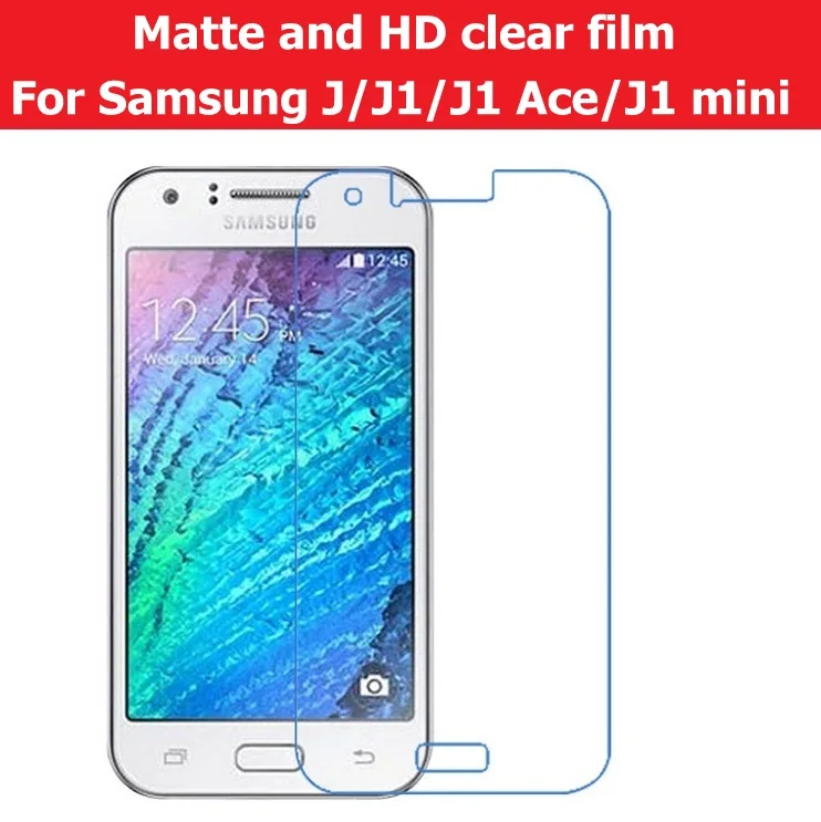 Антибликовая матовая пленка для Samsung Galaxy J SGH N075T J1 J100H Mini J1mini Prime Ace J110F LCD HD