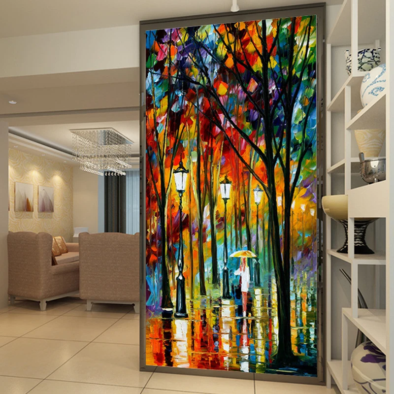 

Custom Photo Wallpaper for Walls Tree Abstract Art Home Improvement Wall Mural for Porch Corridor Living Room Textile Wallpapers