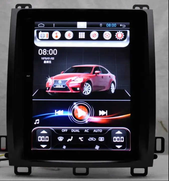IPS 2GB ram10.4 &quotAndroid 7 1 автомобильная аудиосистема для Lexus GX470 2004 2009 автомобильный ПК