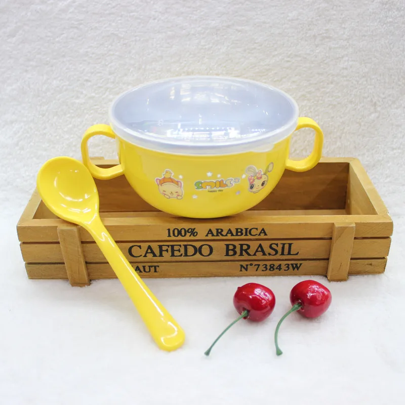 3 цвета милая миска из нержавеющей стали для детей контейнер еды детская посуда