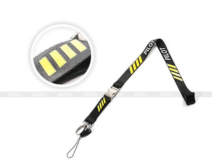 Ремешок для пилота/копилота с держателем карт и ID двухслойный чехол из