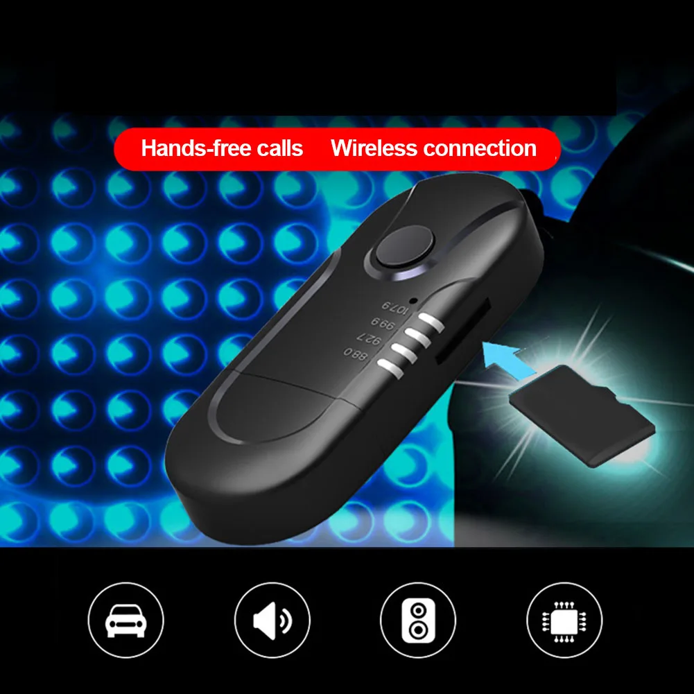Беспроводной приемник Bluetooth музыка USB громкой связи мини портативный аудио