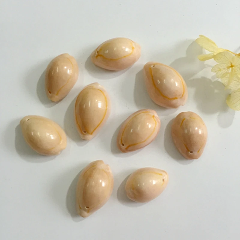 Фото 100 шт. бусины в виде ракушек улитки 15 25 мм|sea snails|shell charm pendantssea pendant |