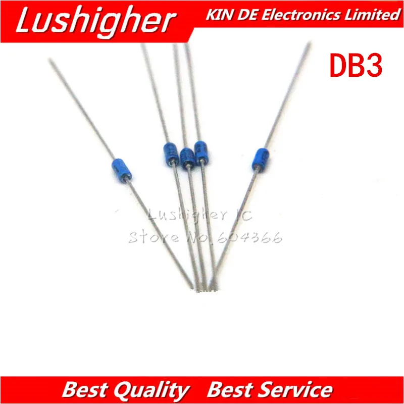 Новые оригинальные триггерные диоды DO35 DB3 DO 35 50 шт.|db3 do-35|10 pcs |