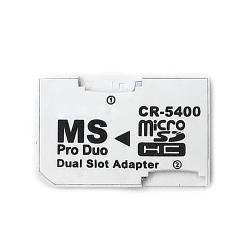 Кардридер с одним и двумя слотами новый Micro SD SDHC TF к MS Memory Stick Pro Duo Reader для адаптера