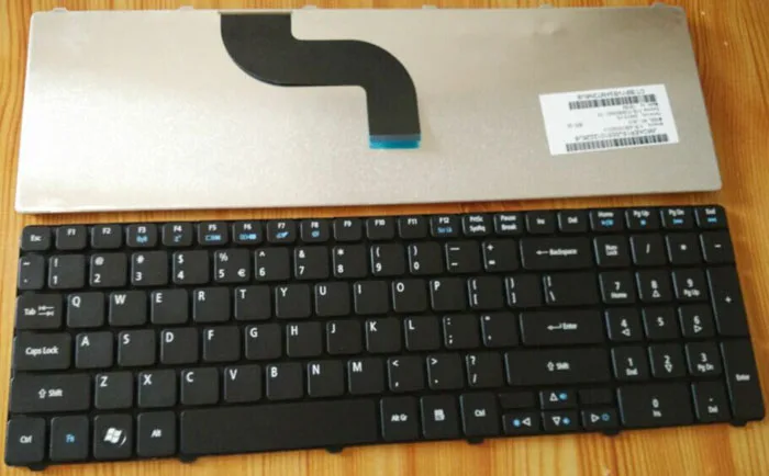 Новинка 100% черная клавиатура для ноутбука ACER Aspire 5740 5532 5534 5732 5732Z E527 E727 бесплатная