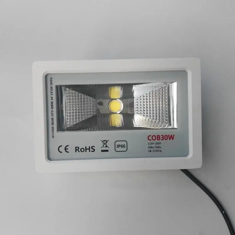 

LED flood light 30w AC85-265V waterproof IP66 Floodlight Spotlight Outdoor Lighting Free shipping
