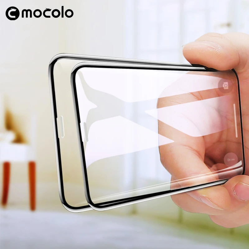 Защитная пленка Mocolo 3D для iPhone XS изогнутая экрана Max|Защитные стёкла и плёнки