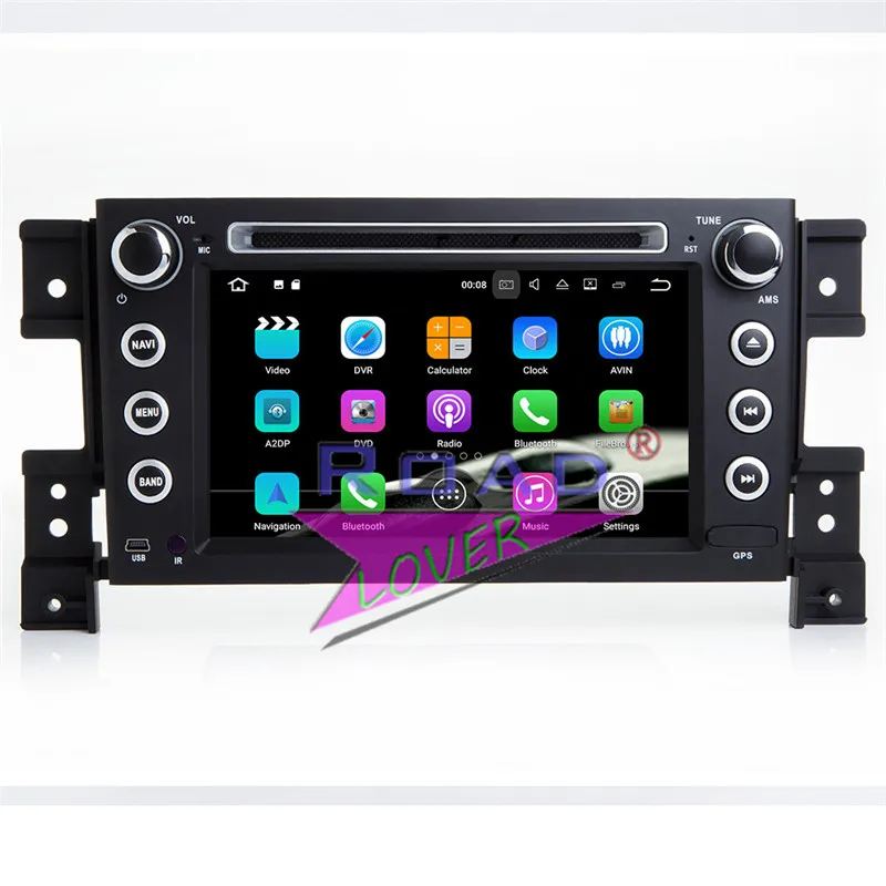 Автомобильный мультимедийный DVD-плеер TOPNAVI 2 Гб + 16 ГБ Android 7 1 радио для Suzuki Grand Vitara