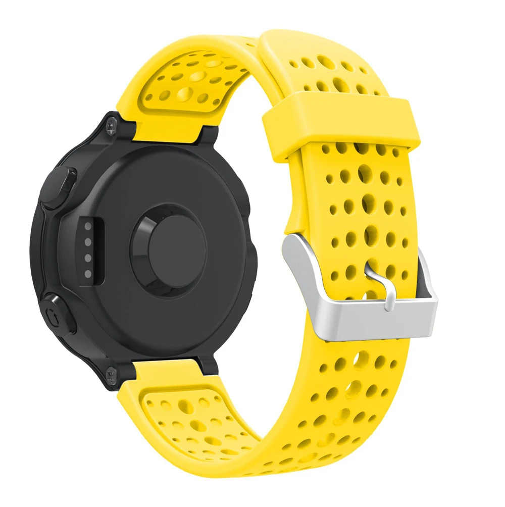 Силиконовый ремешок для наручных часов для Garmin Forerunner 230/235/220/620/630/735XT/235 Lite часы к повседневной одежде спортивные часы